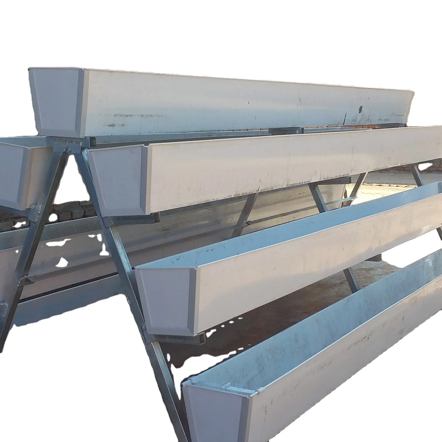 Hot Sale Agricultural Greenhouse strawberry gutter Used Hydroponic PVC Trough Hydroponic Planting Gutter For Strawberry