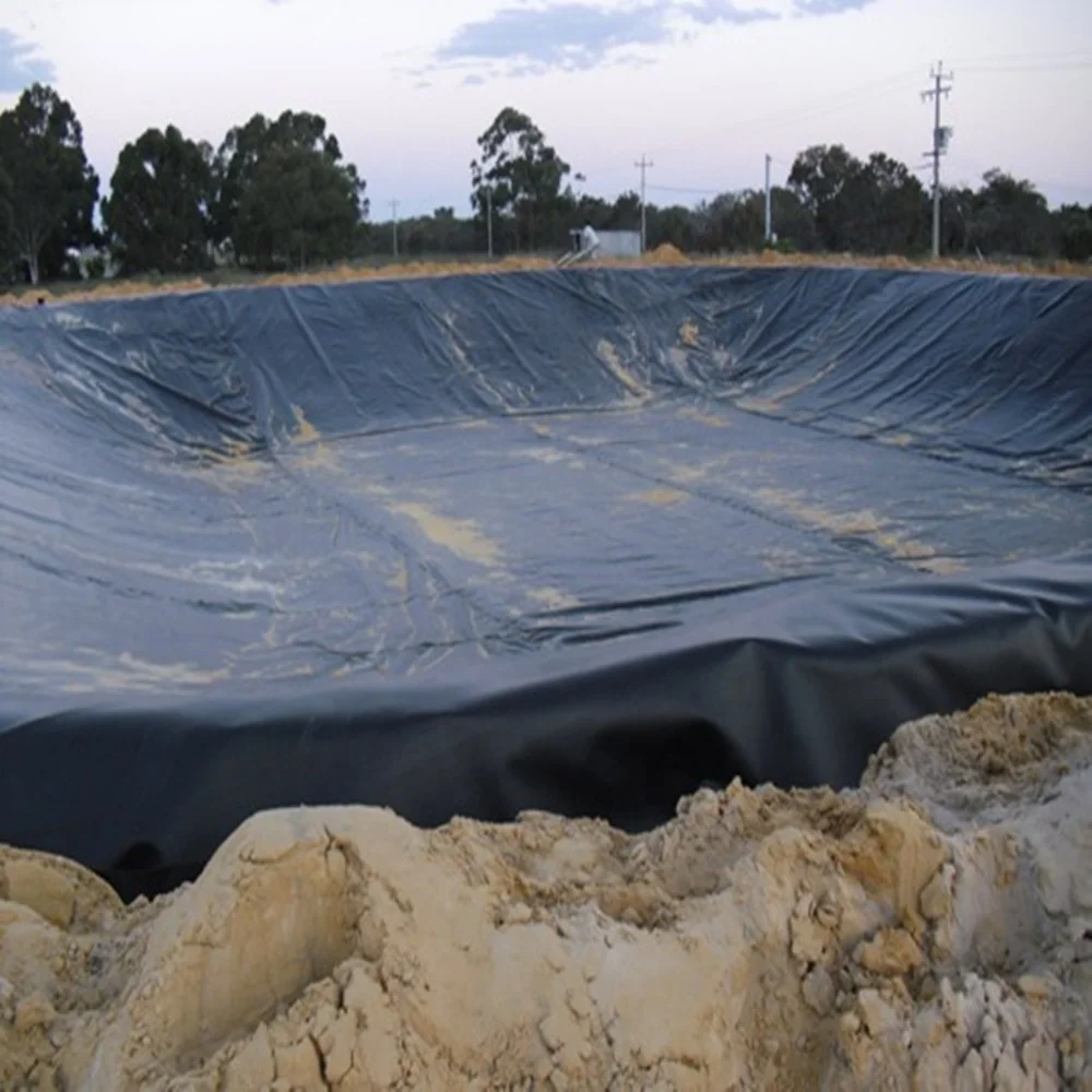 factory price waterproofing materials polyethylene smooth LDPE  lldpe liners 0.75mm 1mm 2mm hdpe geomembrane