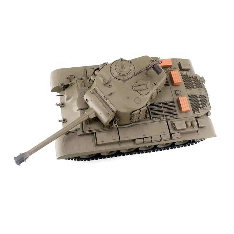 Henglong 3838-1 1/16 Scale WWII U.S.A Pershing M26 Heavy Tank Model RC Tank 2.4Ghz IR+BB Battle Electric RC Toys Tank Hobby Gift