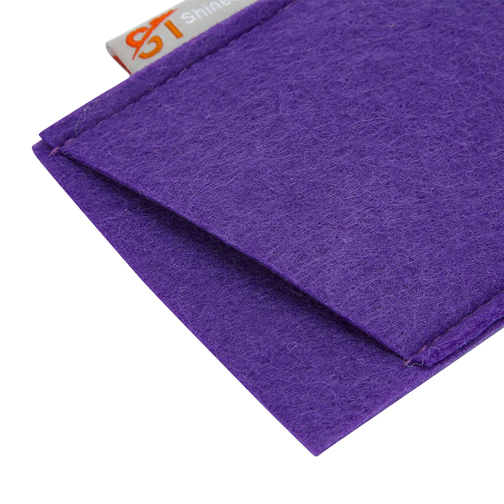 New Designer Custom Logo Soft Felt Pouch Bag for Sunglass Packaging Eyewear Accessories