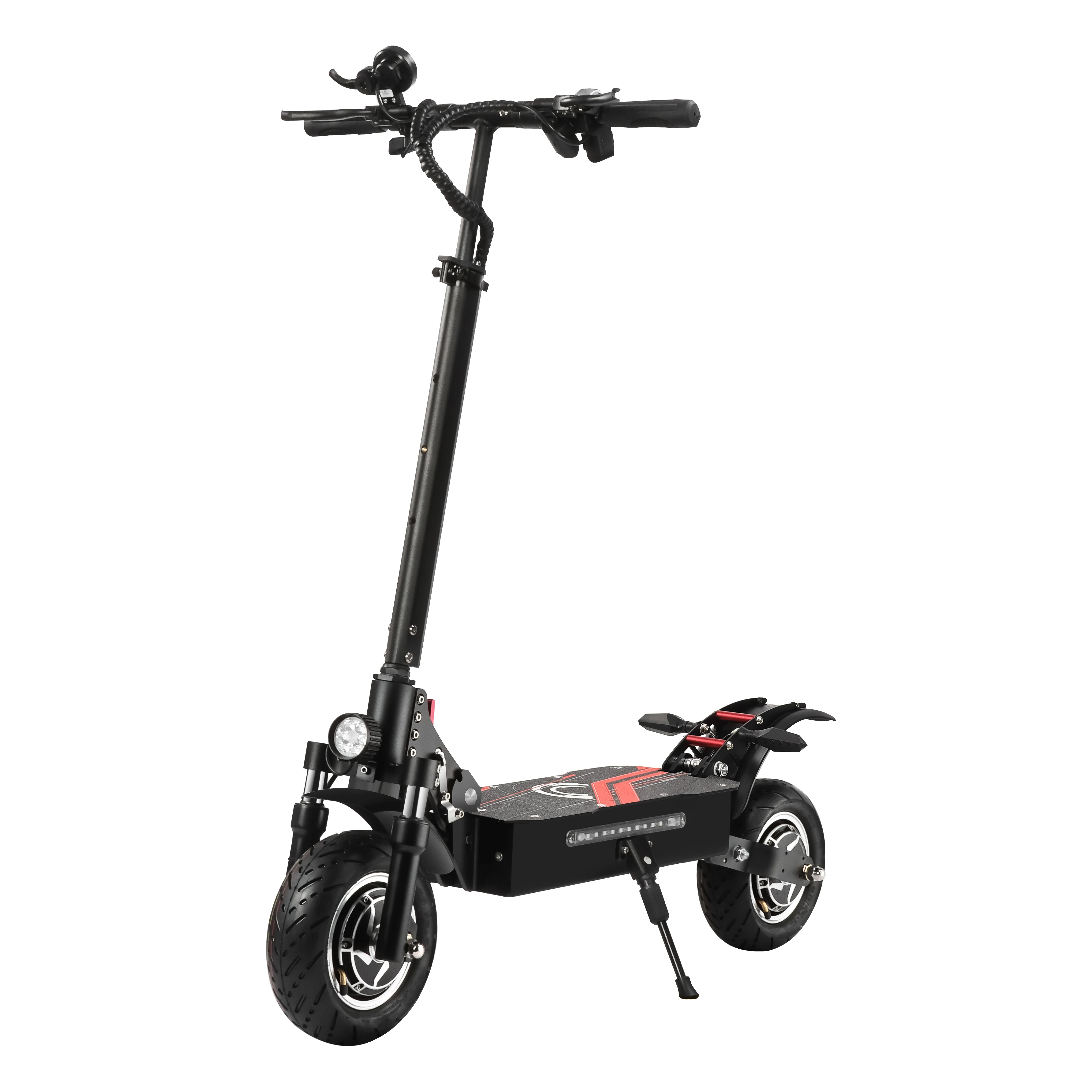 EU WAREHOUSE 10inch 2 wheel fat tire electric scooter 52V 3200W DUAL moter 19ah MAX SPEED 70km/h