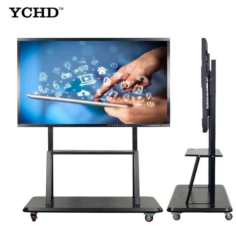 75 inches Interactive Whiteboard Smart Touch Screen  Core I7 All In One Pc For Teaching Conference