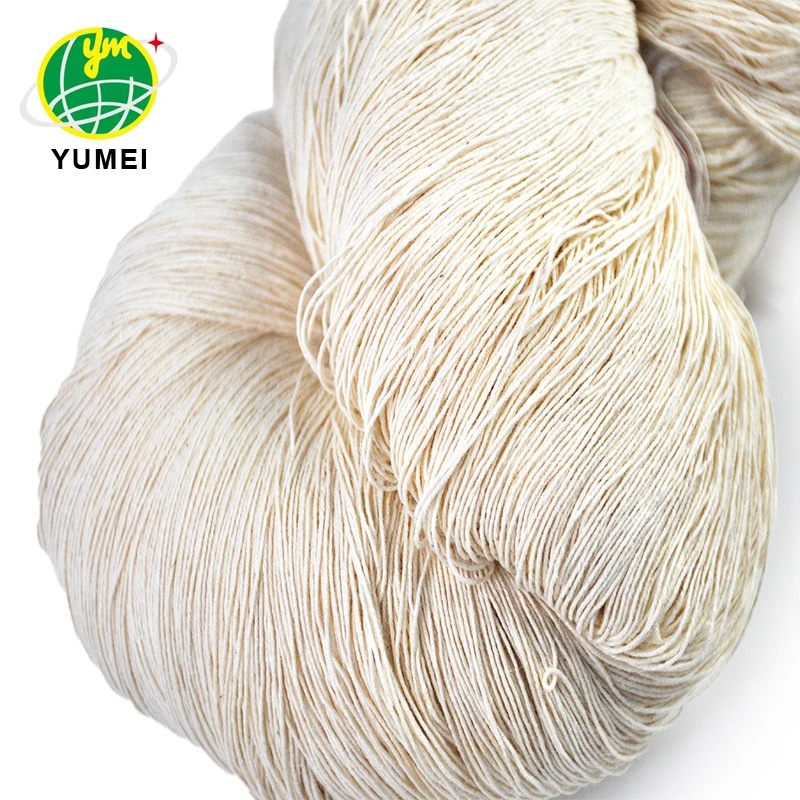 Wholesale Crochet Cotton Yarn Crochet Organic Pure Cotton Yarn Baby Milk Cotton Yarn