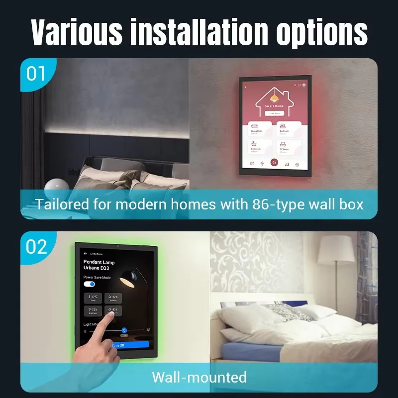 15.6 Inch Android 13 POE Tablet with WiFi and USB Interface for Home Hotel Automation Smart Control Display Screen