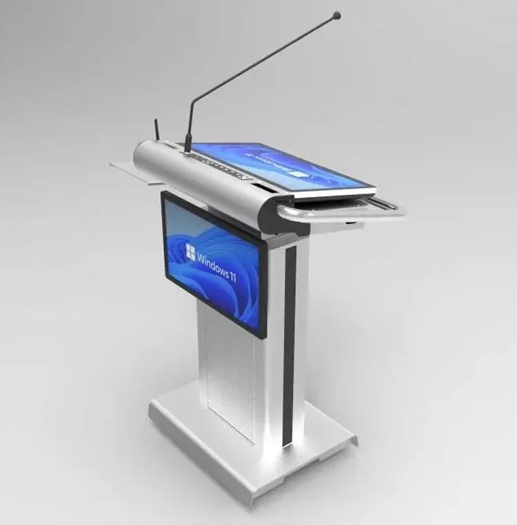 Classroom Projection Teacher Digital Podium Multimedia Platform Class Smart Lectern Teaching Educational Equipment