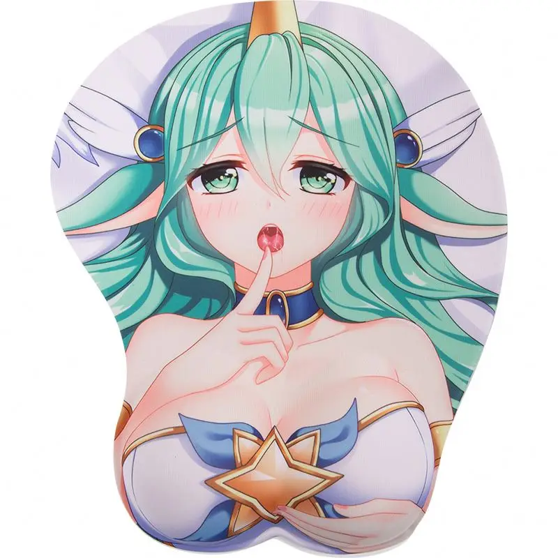 OEM Custom 3d wrist rest mouse pad sexy mousepad