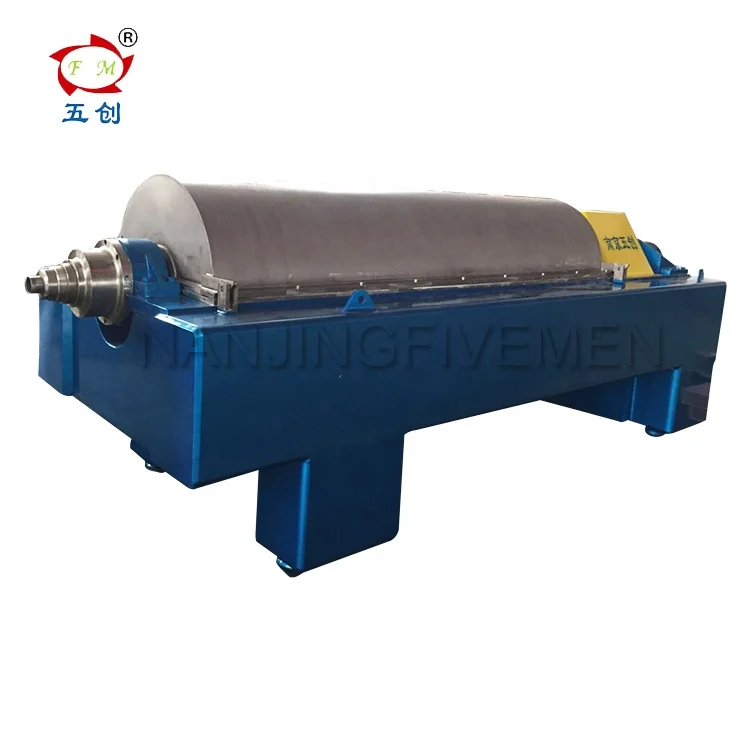 Waste oil separation machine oil filter decanter centrifuge with CE
