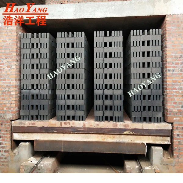 red clay brick making oven