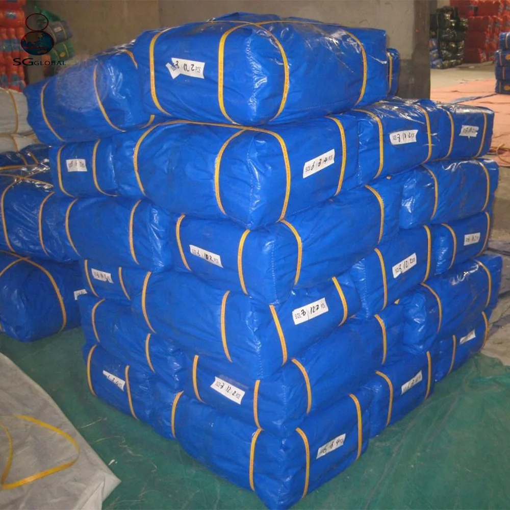 Водонепроницаемый непромокаемый брезент для тяжелых условий эксплуатации, пластиковый брезент с полиэтиленовым покрытием, брезент 2x2 для грузовых поддонов