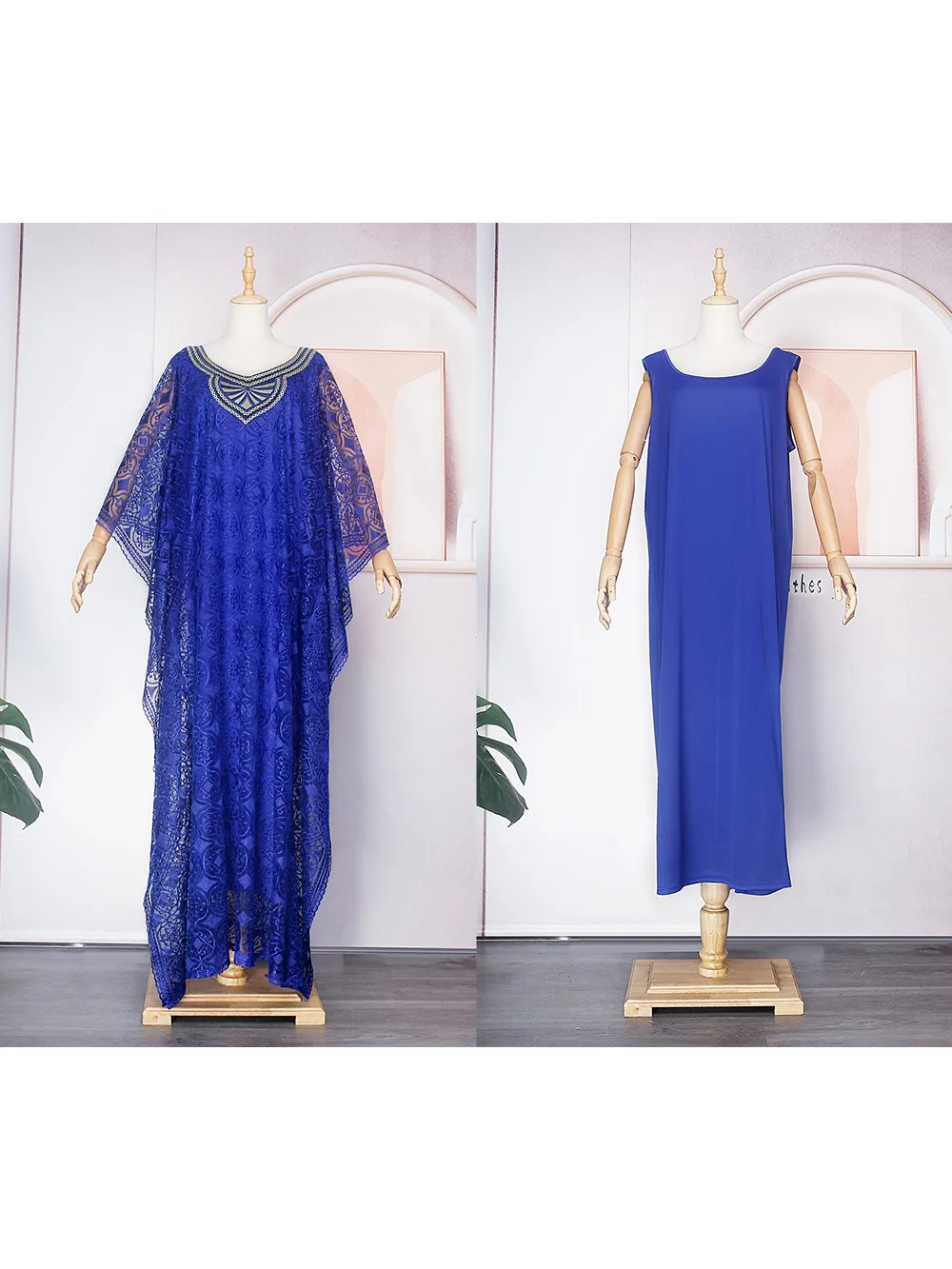 K0044 African embroidery three pieces set with inner hijab ladies dress for church custom women clothing suit robe set femme