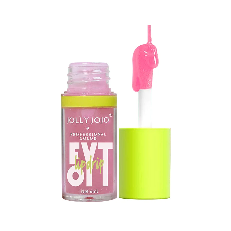 Hot Selling Low MOQ Glossy Lip Oil 8 Colors Hydrating Moisturizing Nourishing Plumper Clear Shiny Tinted Jelly Lip Gloss Oil