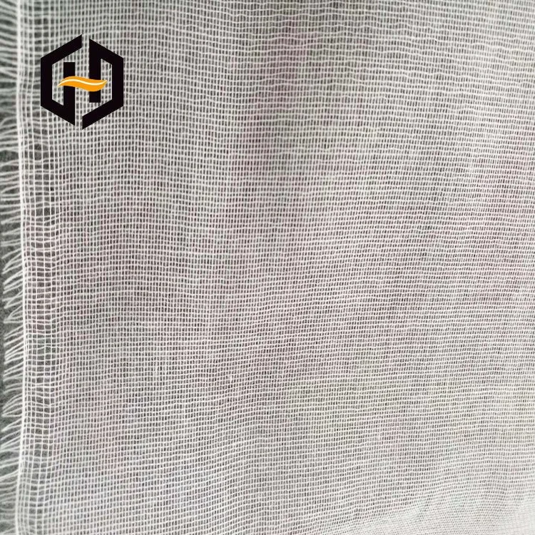 Industrial mesh light weight non-woven warp knit grey fabric using for duct tape