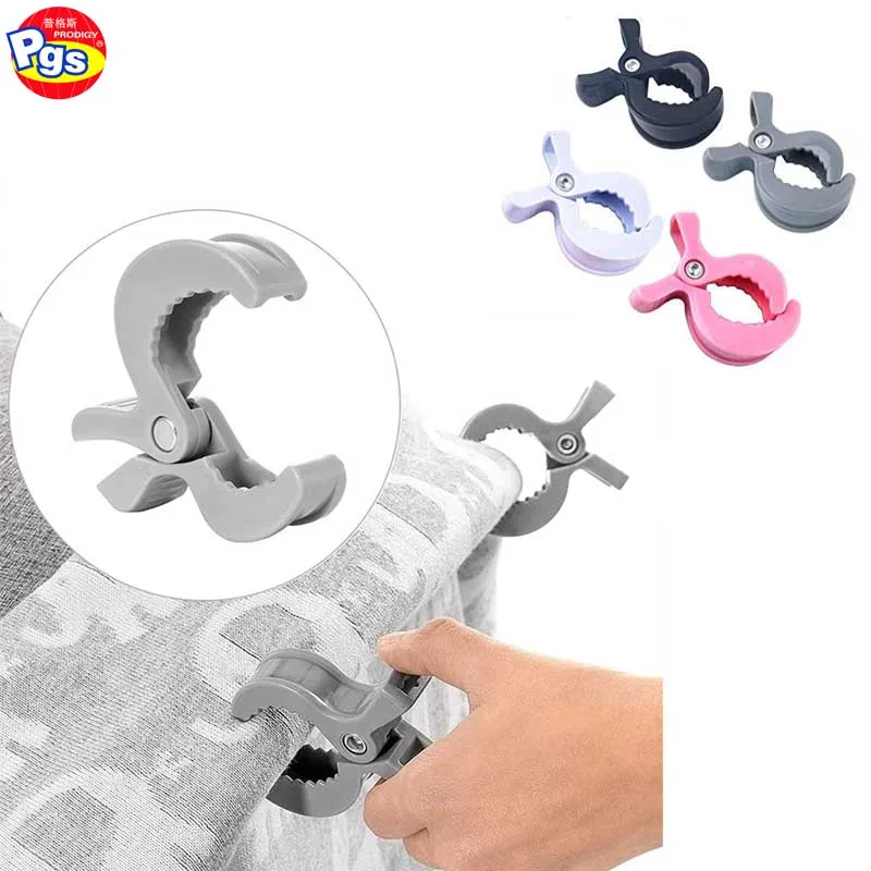Prodigy BSCI Factory Stroller Clips Pegs to Hook, child stroller clip