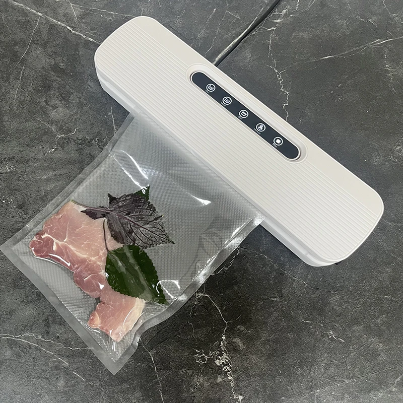 Home vacuum sealing machine with sustainable vacuum pumping and dense LCD display XV615
