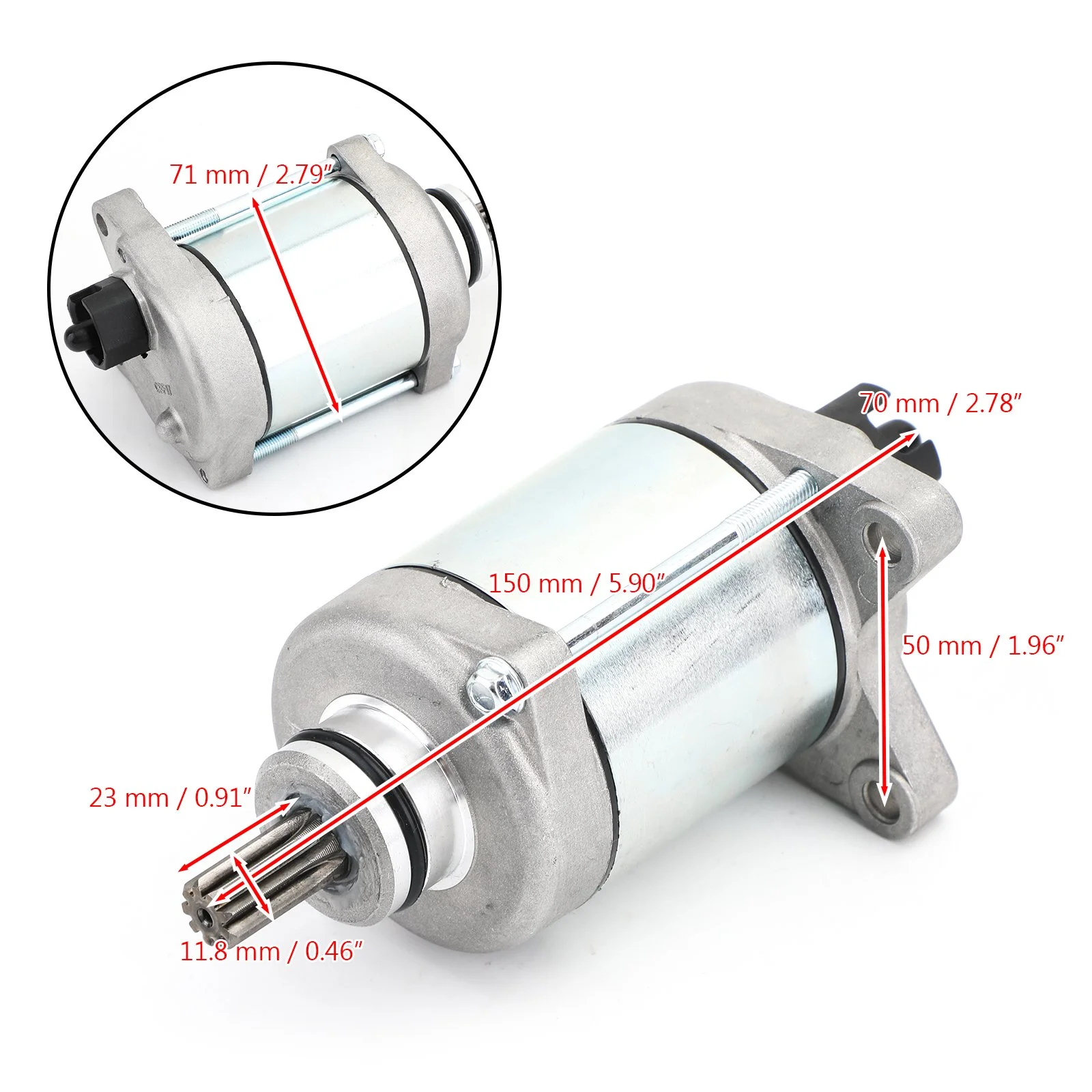 Стартер для мотоцикла Honda Yamaha Suzuki ATV 31200-003-0000 3090188 200CC 500CC
