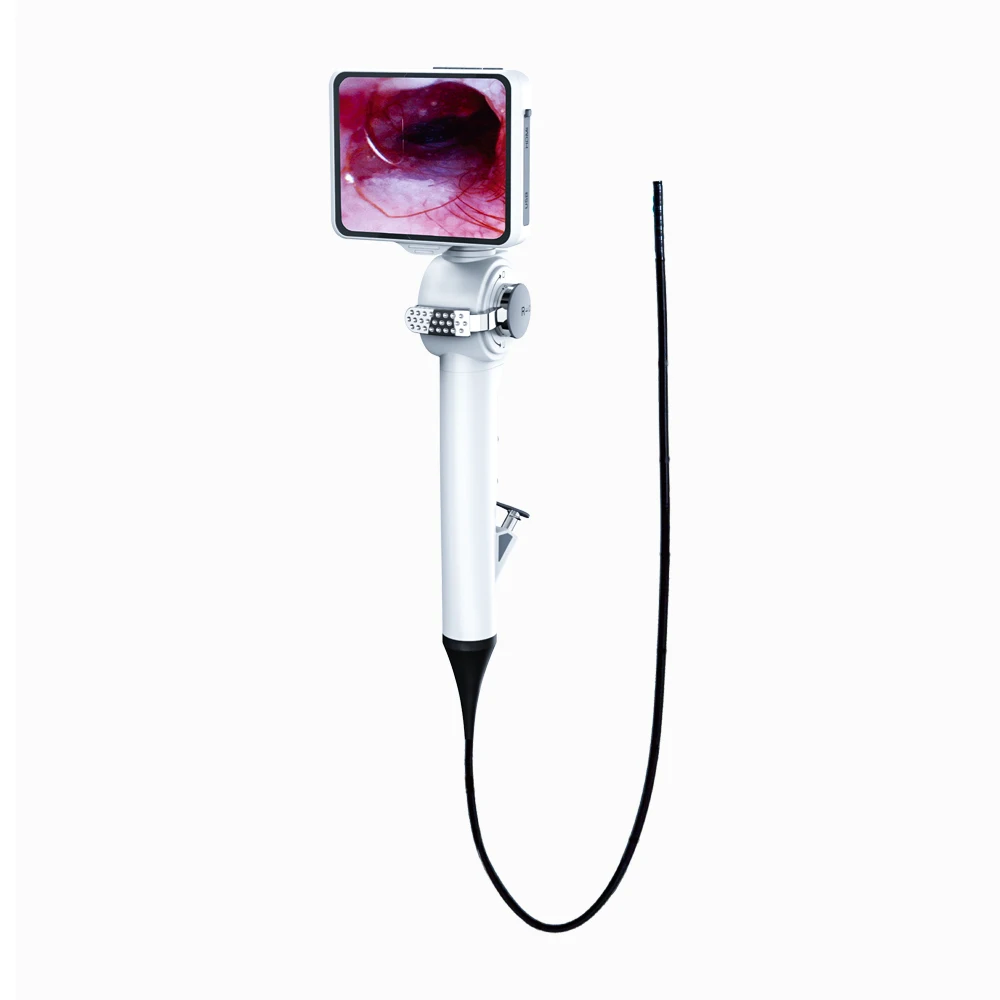 LTEV19 Cheap Price Flexible Video Laryngoscope 3.5 inches LCD Color Screen Flexible Video Laryngoscope  For Hospital