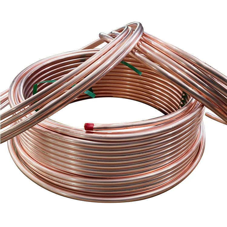 HVAC Copper Fittings Air Conditioning Internal Refrigeration Copper Tube