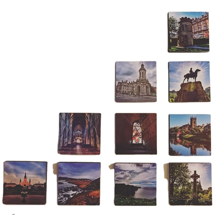 Wholesale 8 Inch X 8 Inch Frame-less Black Foam Board Photo Tile for Wall Decoration DIY Picture Collage