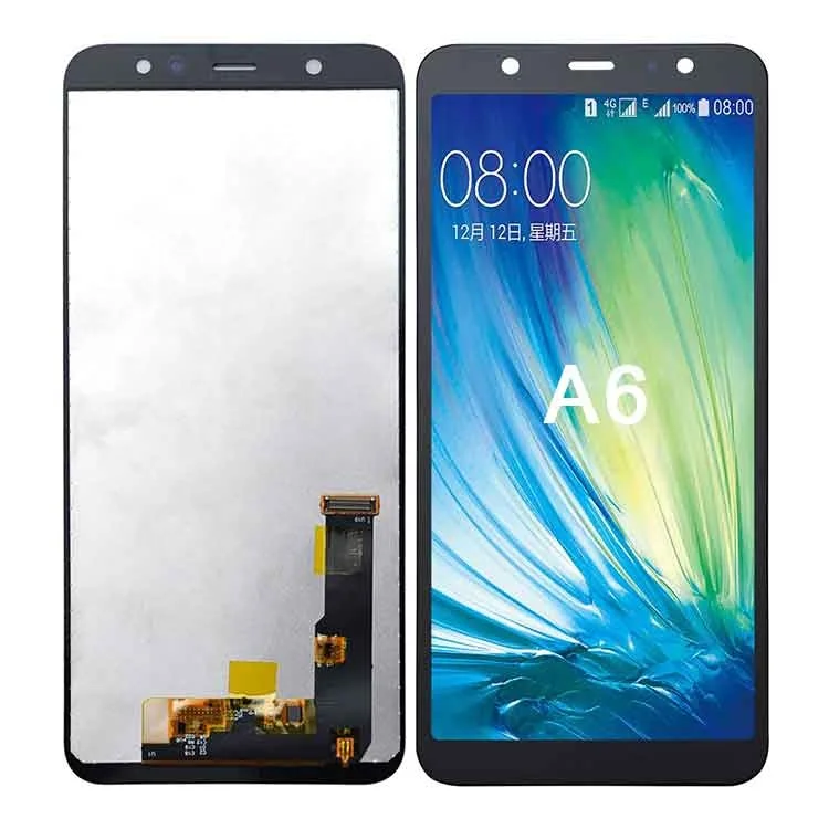 Original quality and good price lcd panel for Samsung galaxy A6  lcd Display Touch Screen Digitizer Assembly
