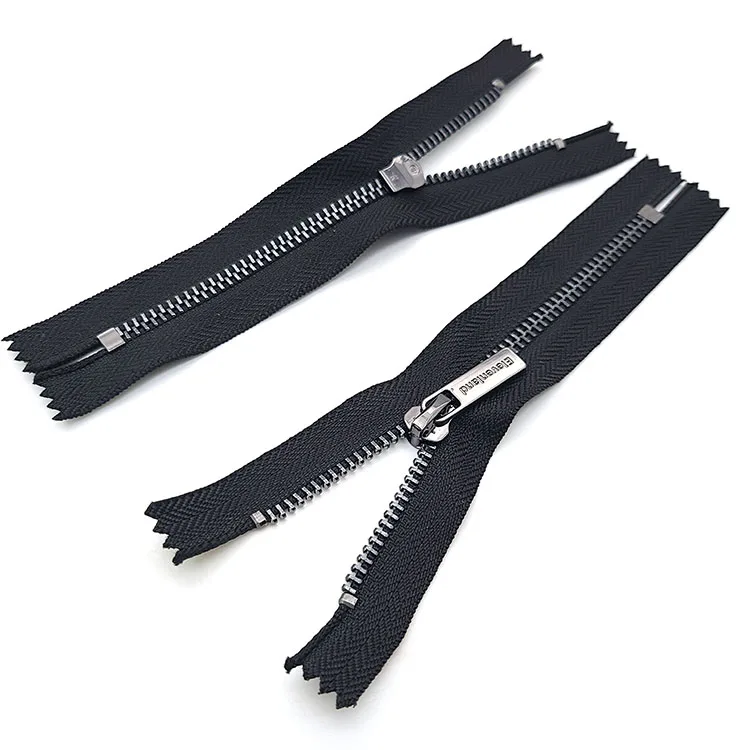 100% из натурального хлопка латунная молния 5 # огнестойкая хлопковая лента металлическая для сумки одежды