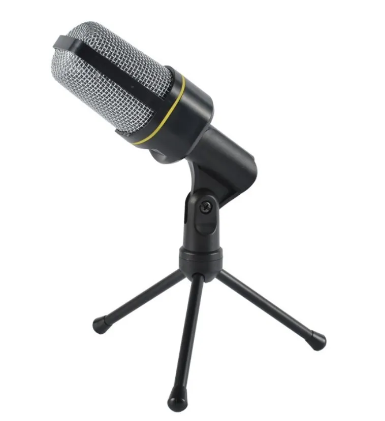 Штатив с микрофоном SF920 настольный микрофон подставкой для ПК ноутбука записи общения игр встреч пения