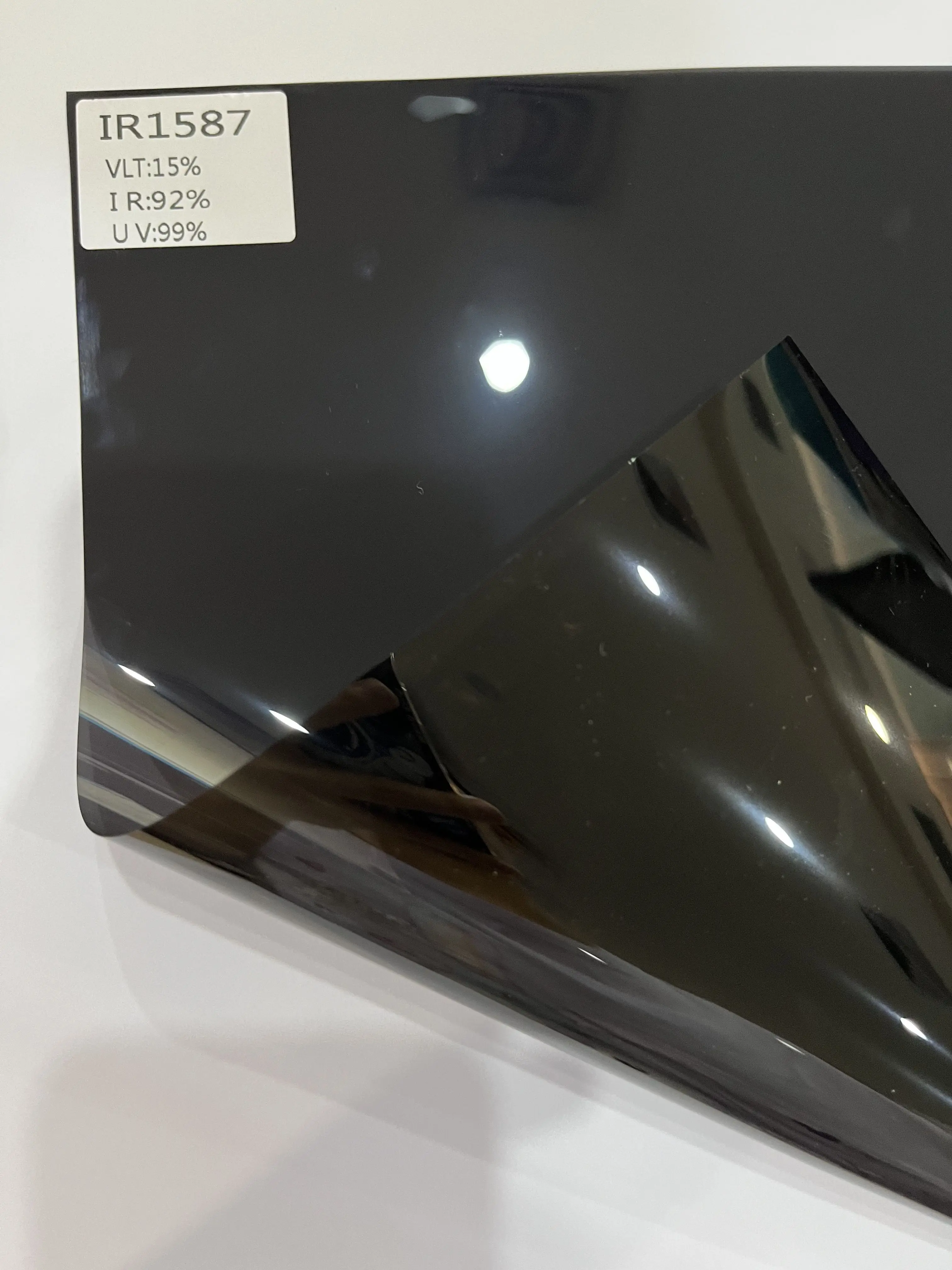 LIDA IR1587 Vlt 15% Irr 92% Automotive Automobile Tesr 71.53%-92.12% Dyed Nano Ceramic Film Solar Car Tint Window Film