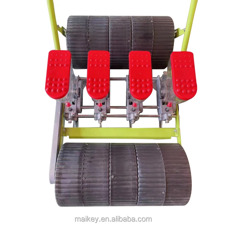 Easy-To-Operate Seeders Hand-Push Seeders 3 Rows 4 Rows 5 Rows Vegetable Seeding Machines Sowing Machines