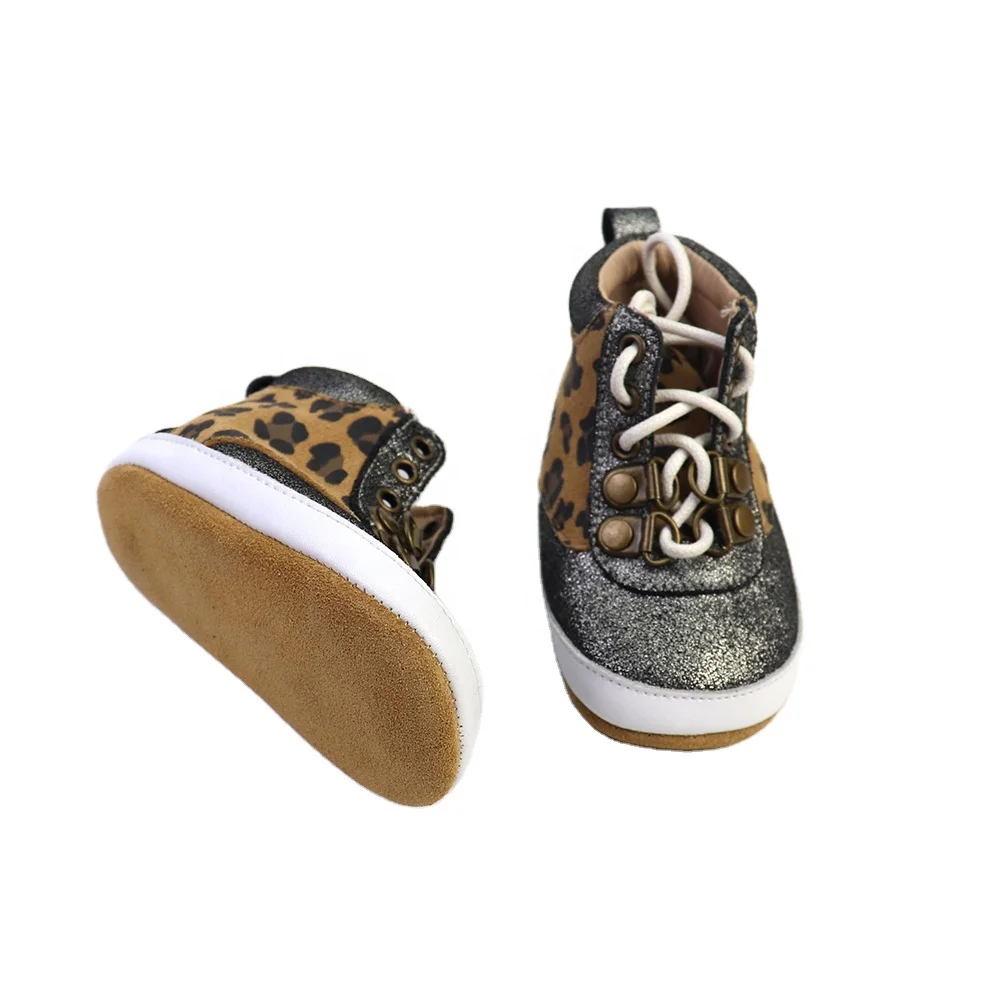 Wholesale Customize Girls Boys Fashion Boots Toddler Suede Leather Sute