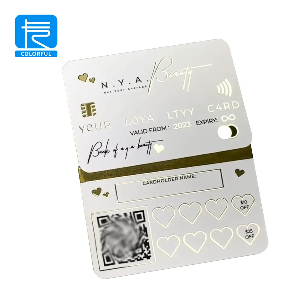 2024 Custom Credit Card Style PVC Name Card Business Card Printing with Embossed Number