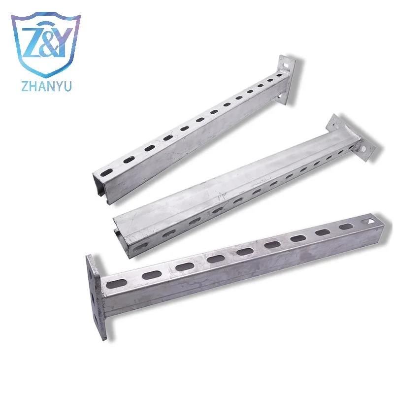 Riel strut C Channel Seismic support C channel construction ceiling use Hot Dip Galvanized