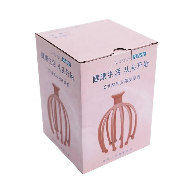 New Model Head Acupuncture Massager 12 Claw Steel Balls Scalp Massager for Head