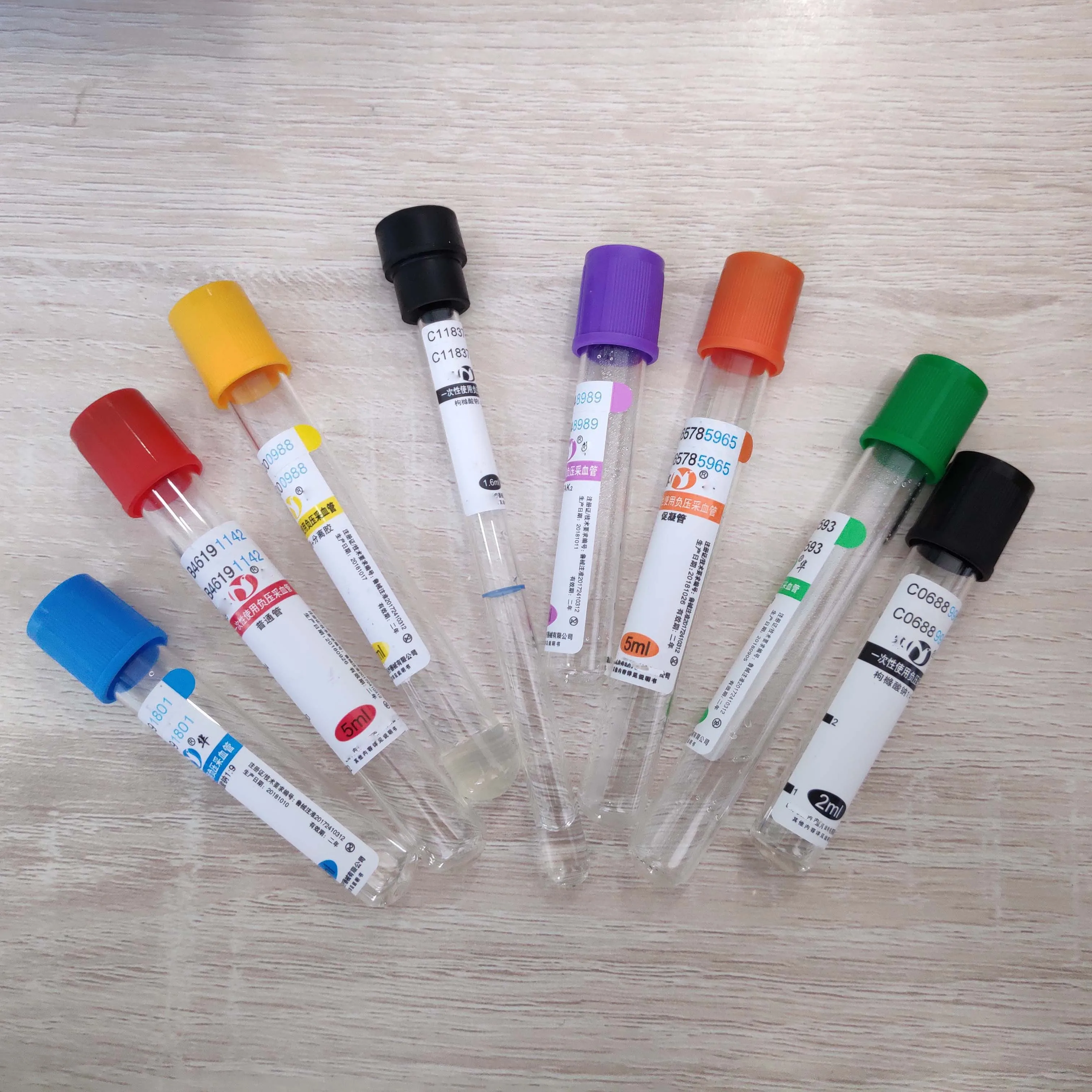 High quality vacuum blood sample collection tube EDTA K2/K3
