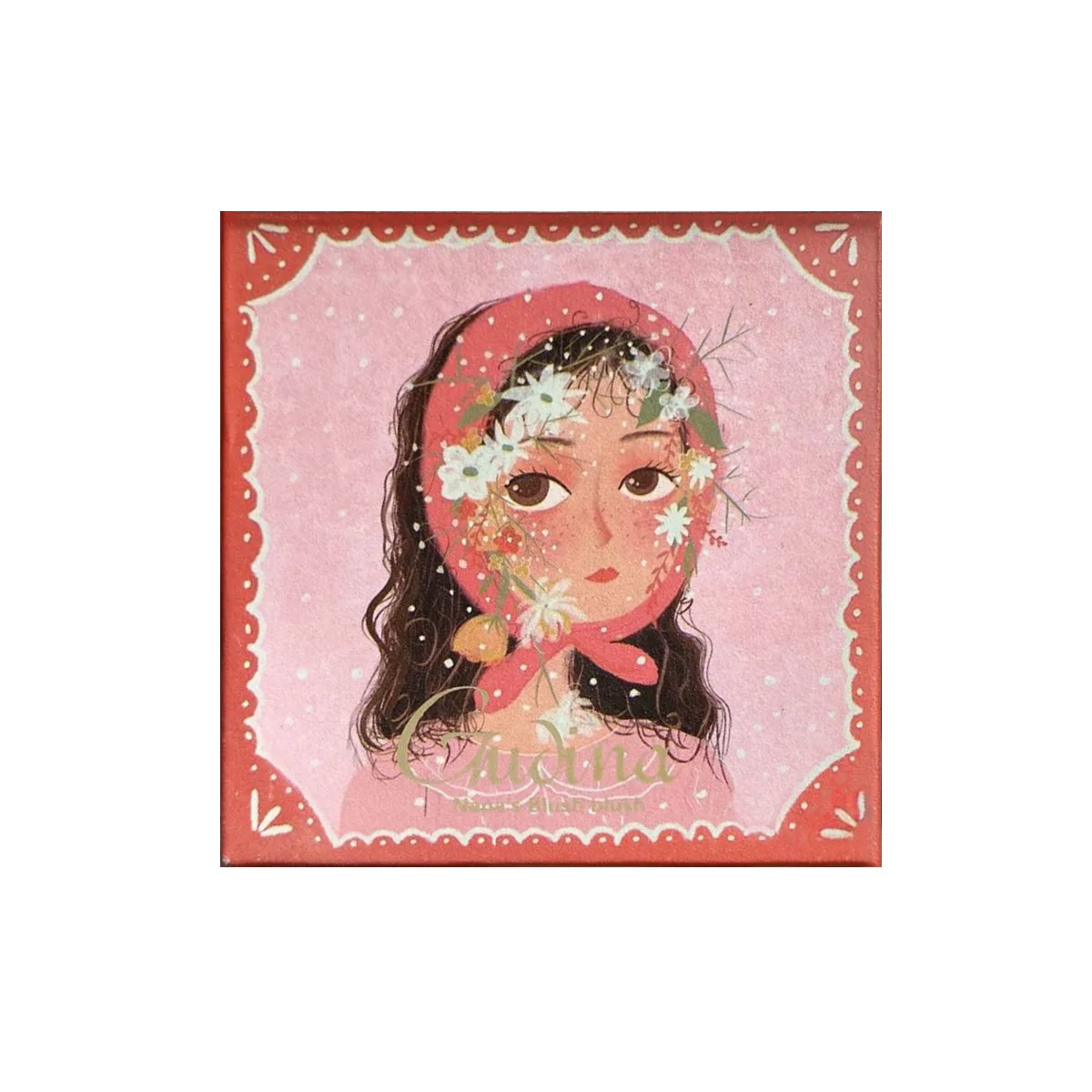 Young Girl Customized Uniform Makeup  Vintage Blush High Pigment 6 Colors Blush Palette Vegan Cream Blush Cosmetics Makeup