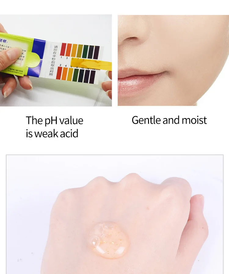 Oem Whitening Moisturizing Anti Aging Anti Wrinkle Private Lable Face 24K Gold Serum Set