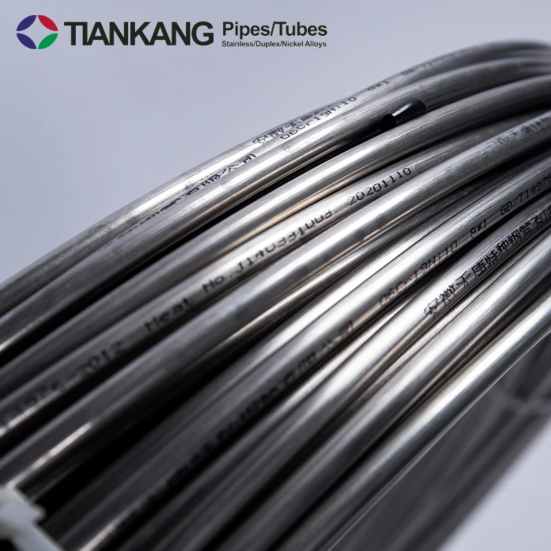 Hot Selling Factory Price Stainless Steel Coil Tube For Natural Gas Astm A269
