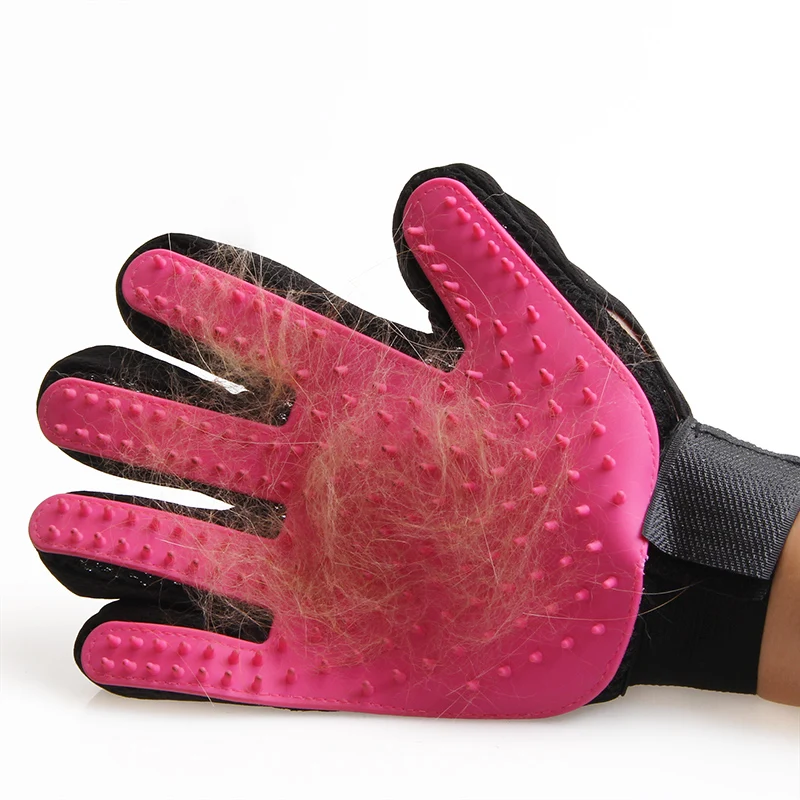  Rave Reviews Grooming Massage Gloves For Dogs and Cats Pet Glove Brush grooming