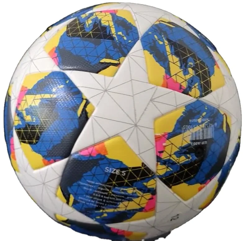 High Quality Anti-Slip Soft PU Leather Official game  stadium Soccer Football Ball