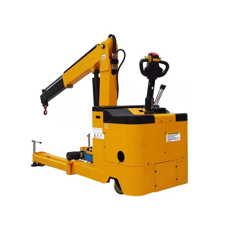 24v battery power 1t hydraulic mini electric hoist crane