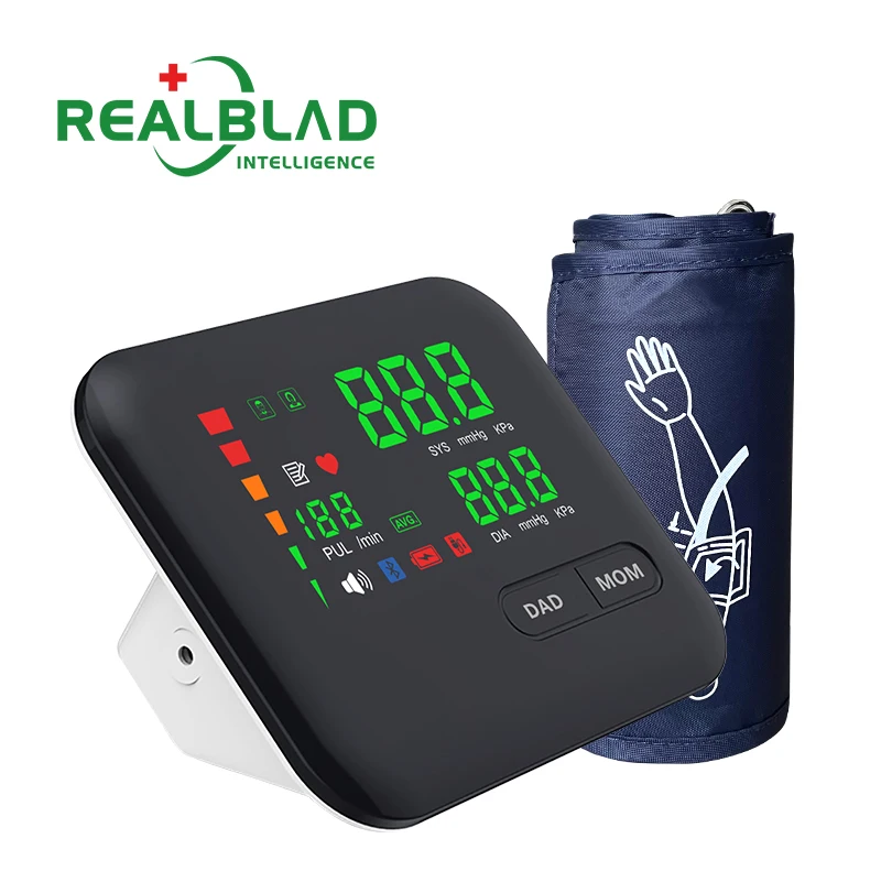 Upper Arm Type Automatic Blood Pressure Monitor Rate Monitor Digital Free Digital bp Monitor bpm Led Display Tensiometre