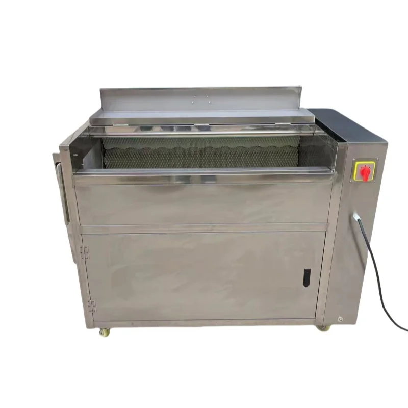 Automatic Stainless Steel Potato Peeling Machine Commercial Potatoes Cassava Onions Garlic Washing and Peeling Machines