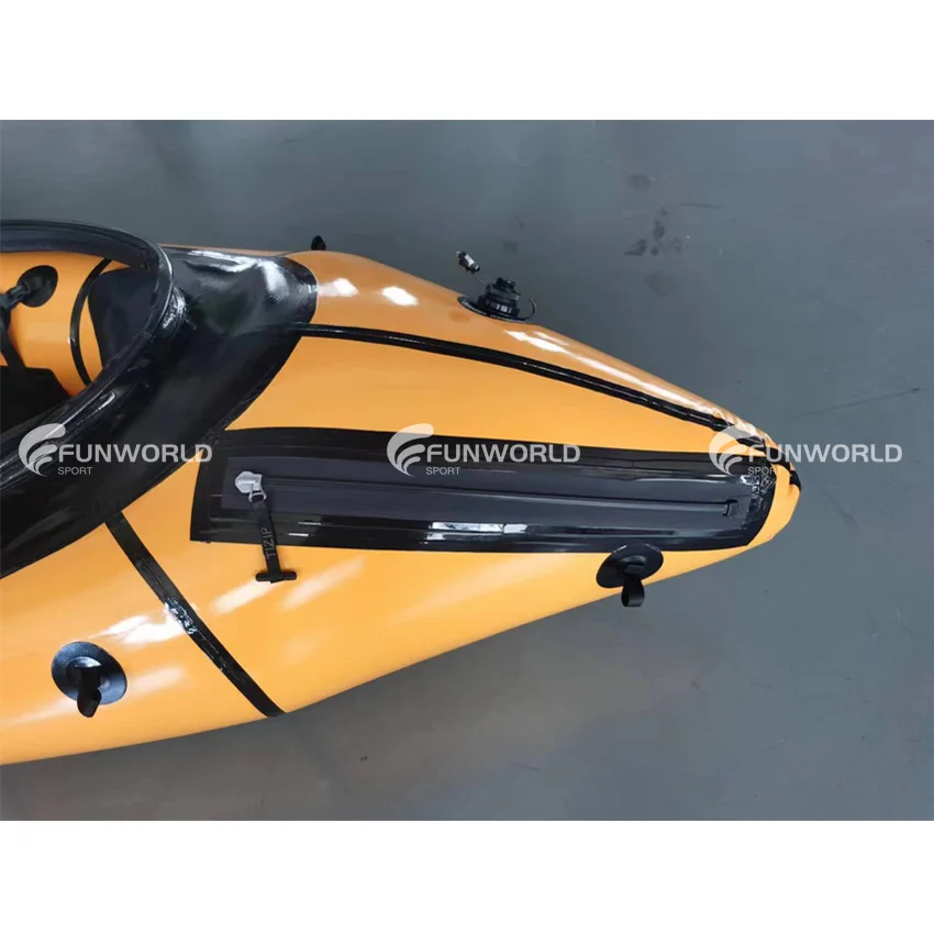 Eco-friendly 2 Persons Packraft Durable Tpu Packraft White Water Inflatable Packraft Frontier For Sale