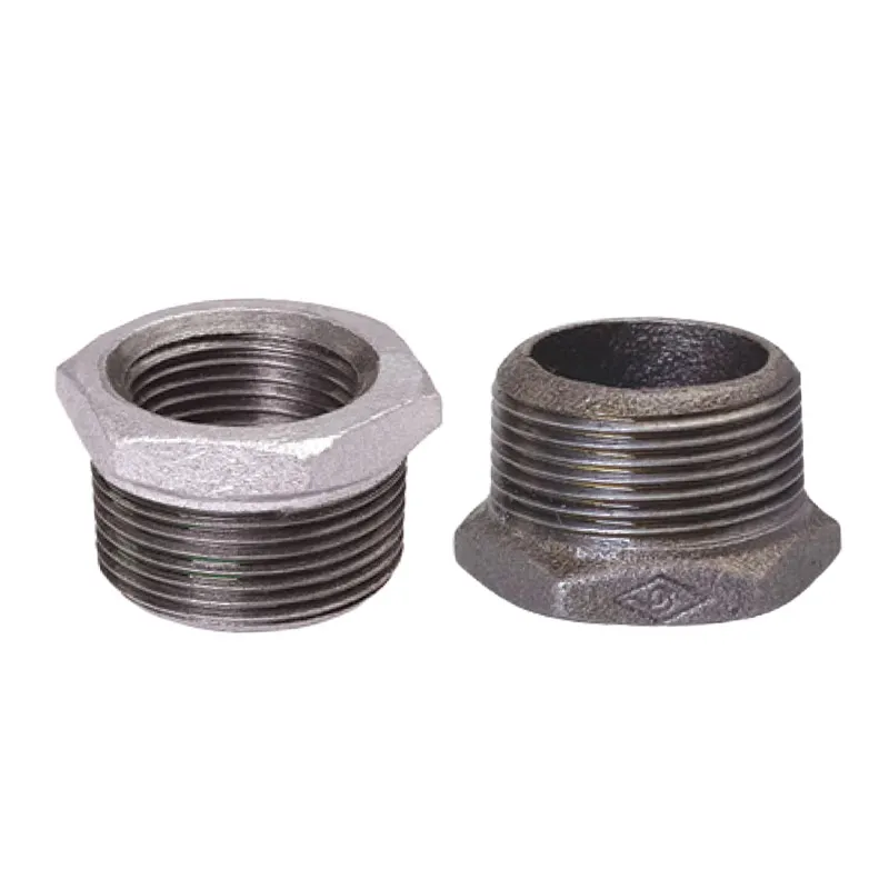 241d Bushing Malleable steel iron Galvanized black pipe fittings joint 241Bushing