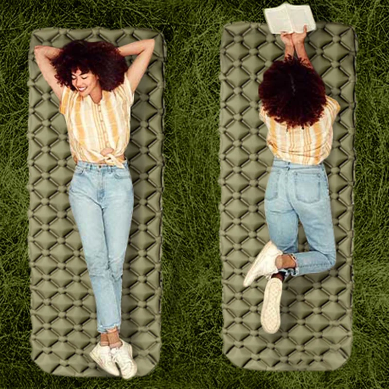 Durable Water Proof Backpack Camping Comfort Sleep Air Mattress Inflatable Mattress