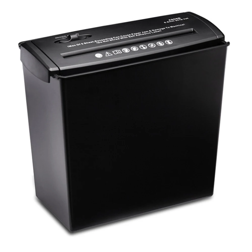 Desktop Shredder for Home, Bonsaii 6 Sheet Cross Cut Paper Shredder for Small Home Office Use