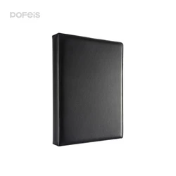 Custom executive handmade PU leather A4 size file document folder