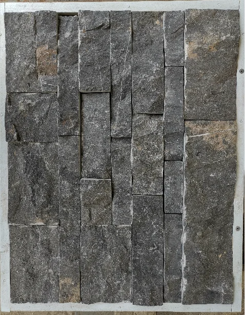 Blue stone Square Castle Stone Wall Cladding For Interior And Exterior Wall Decoration