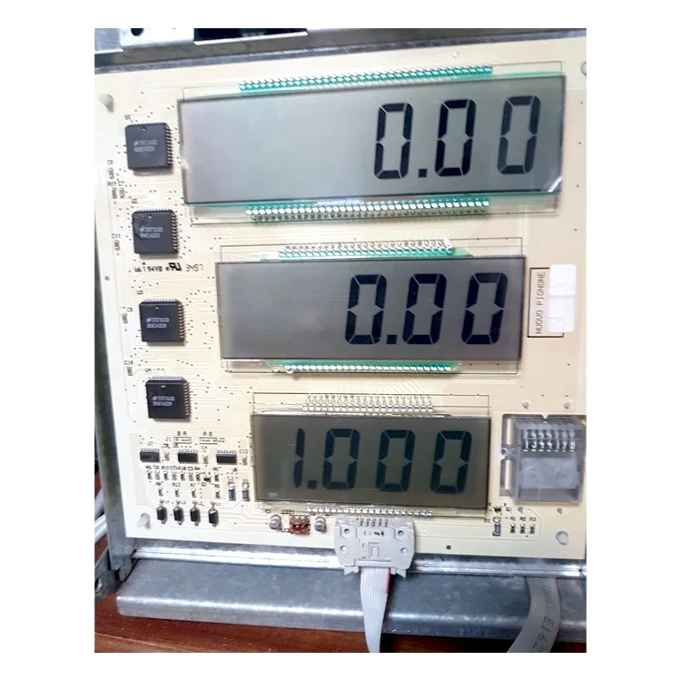 Original Wayne LCD Display 30pin 34pin 40pin 50pin 70pin LCD glass screen For Gilbarco Wayne Tatsuno Fuel Dispenser