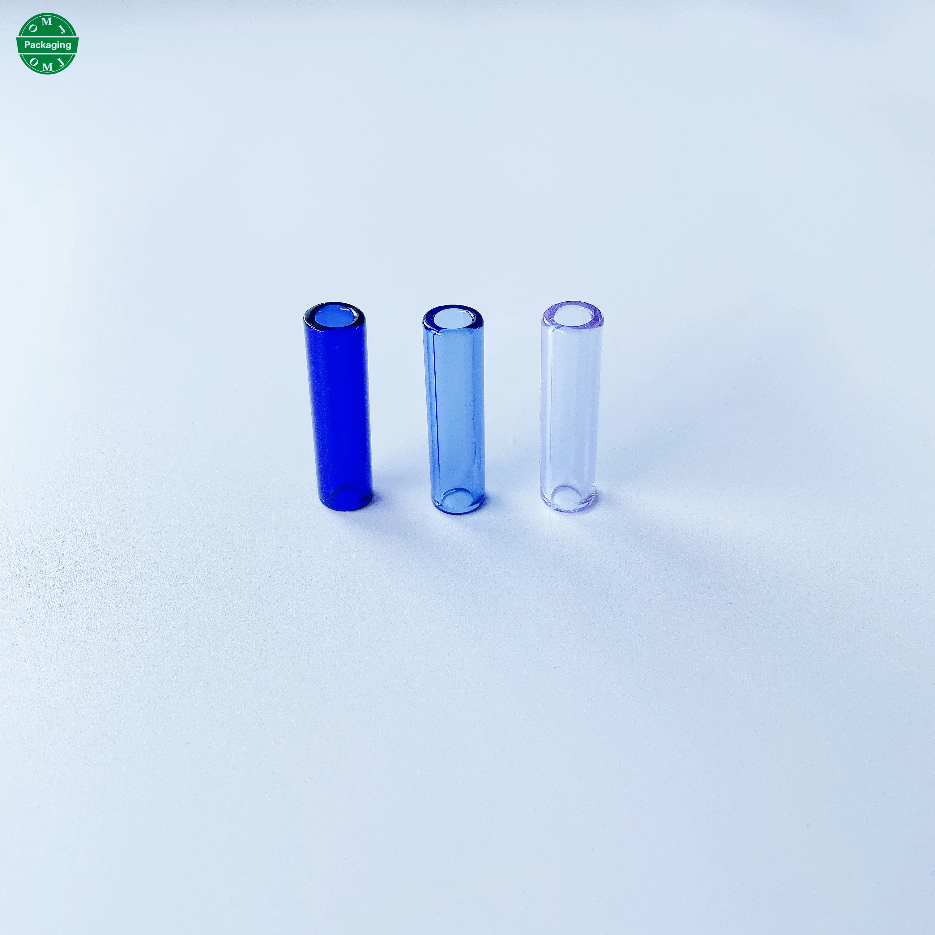 Wholesale 7 holes colorful 8mm 10mm 12mm spiral filter glass tip for  cigar