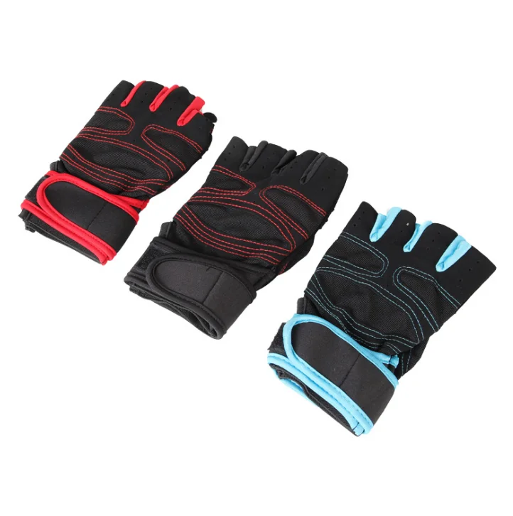2021 Hot Sale Custom Half finger Workout Gym fitness Weight Lifting Gloves