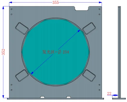 Semiconductor 8 inches Degumming machine UV curing system for Optical lens, LED integrated chip, UV film